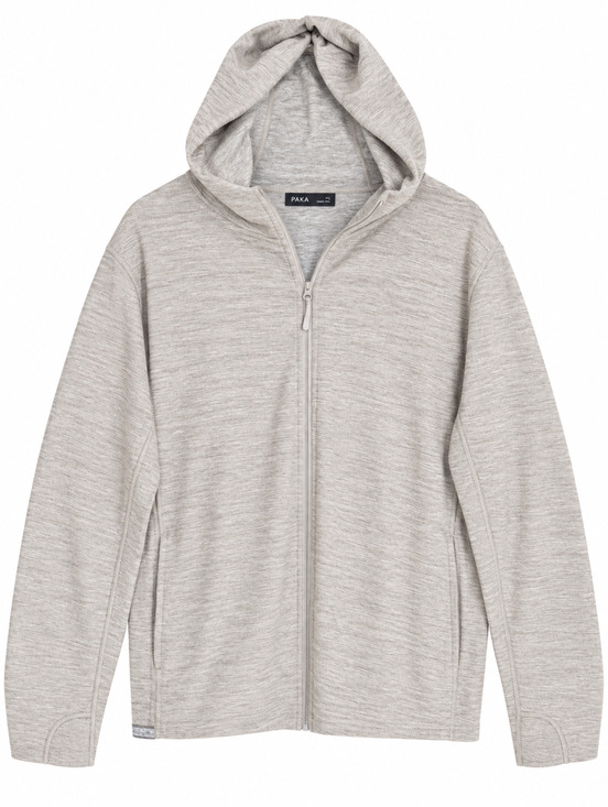PAKA Tops - PAKA Full Zip Hoodie Womens XXL Timber Baby Alpaca Blend NWT